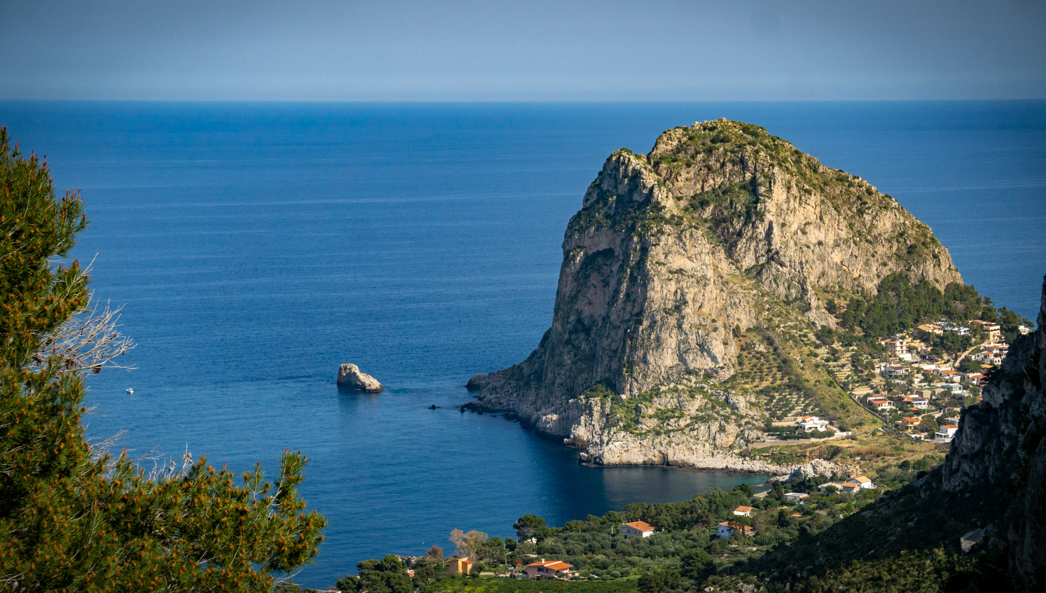 Capo Zafferano coastal landscape